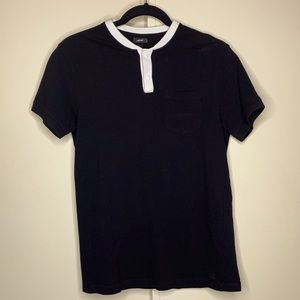 H&M Pique Short Sleeve Pocket Tee